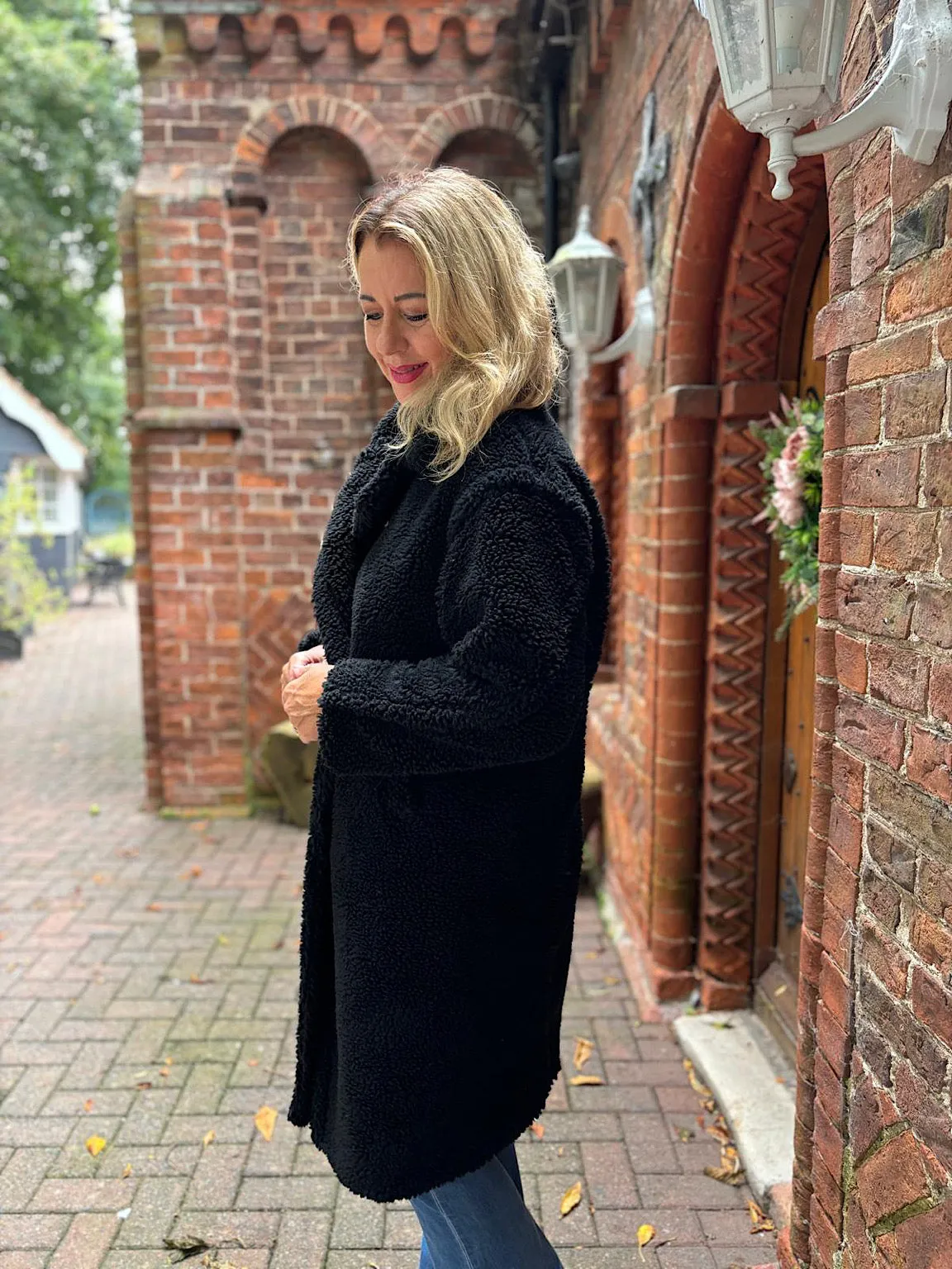 Black Teddy Coat Wendy