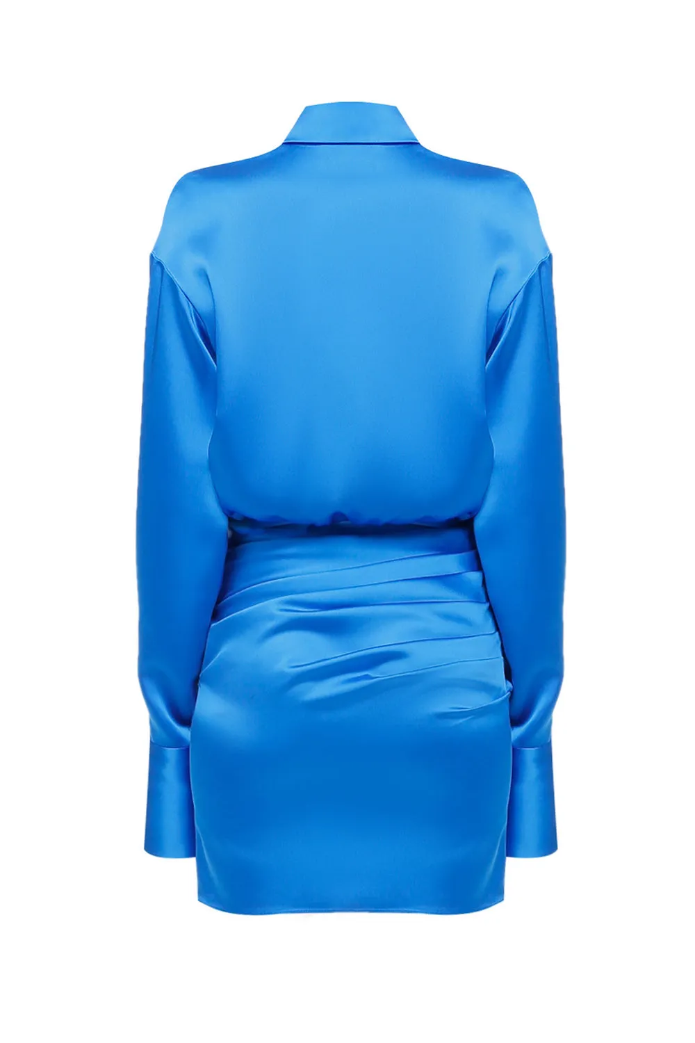 Melinda Shirt Dresses Side Drape